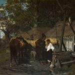 J. Brandt, "Kozak konia poił", 1874, Kolekcja Iwony Skornowicz i Jacka Chojki