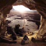 Galeria sztuki w jaskini, fragment ekspozycji, fot. Joanna Ligoda