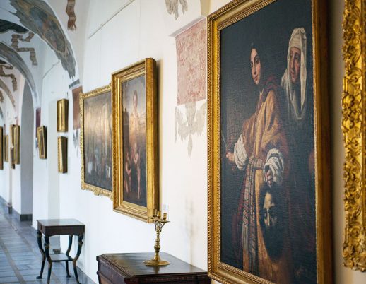Fragment Galerii Malarstwa Europejskiego w Muzeum Okręgowym w Rzeszowie