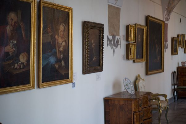 Fragment ekspozycji "Galeria Malarstwa Polskiego"