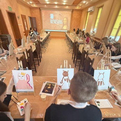 KOT Leonarda da Vinci – warsztaty malowania na płótnie