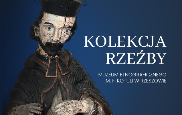 KOLEKCJA RZEŹB Muzeum Etnograficznego im. F. Kotuli w Rzeszowie. Fragment rzeźby Św. Jana Nepomucena