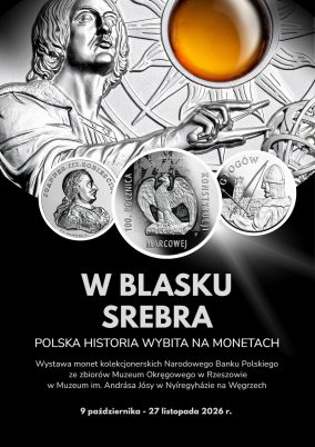 W blasku srebra - plakat wystawy